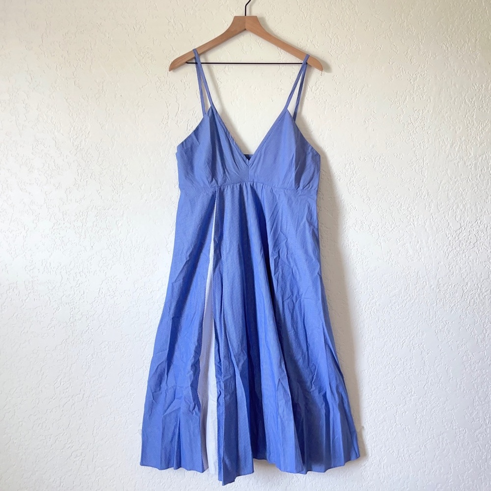 Zara Striped Poplin Dress